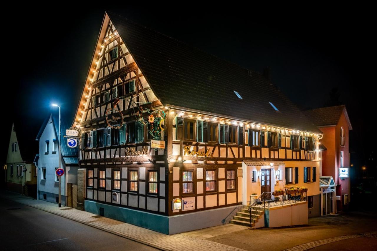 Gasthaus Roessle Bretzfeld Exterior foto